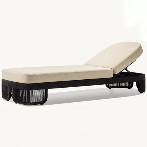Outdoor Braided & Rope Sunlounger - Euphoria 04