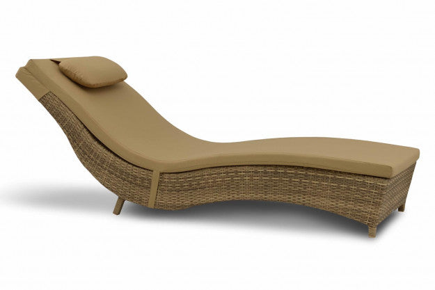 Outdoor Wicker Sun Lounger - Hawaii