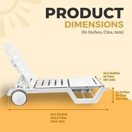 Outdoor Floating Pool Lounger FRP - Submerged Sun Bed, Immersed Sun Lounger, Water Dip Sun Lounger FlexiLounge Sun bed