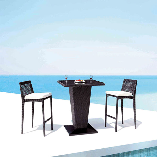Outdoor Furniture - Wicker Bar Set - MoonDrop