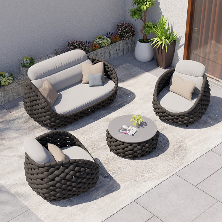 Outdoor Furniture Braided, Rope & Cord, Sofa - Textline