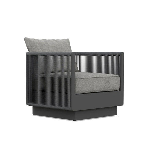 Outdoor Furniture Braid and Rope Heigh Back Chair,Lazy Chair, Rest Chair, Easy Chair, Ocassional chair - Lussera