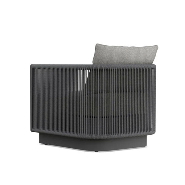 Outdoor Furniture Braid and Rope Heigh Back Chair,Lazy Chair, Rest Chair, Easy Chair, Ocassional chair - Lussera