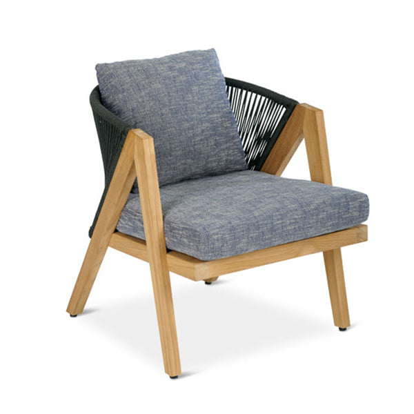 Outdoor Furniture Braid and Rope Heigh Back Chair,Lazy Chair, Rest Chair, Easy Chair, Ocassional chair - Reclessa