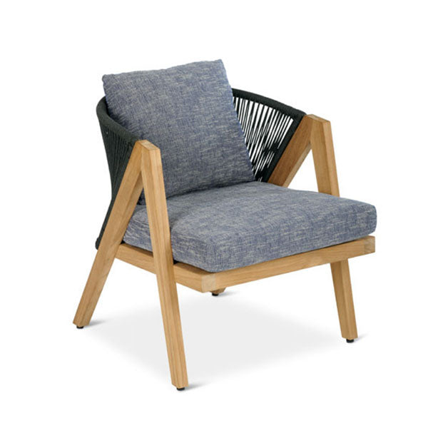 Outdoor Furniture Braid and Rope Heigh Back Chair,Lazy Chair, Rest Chair, Easy Chair, Ocassional chair - Reclessa