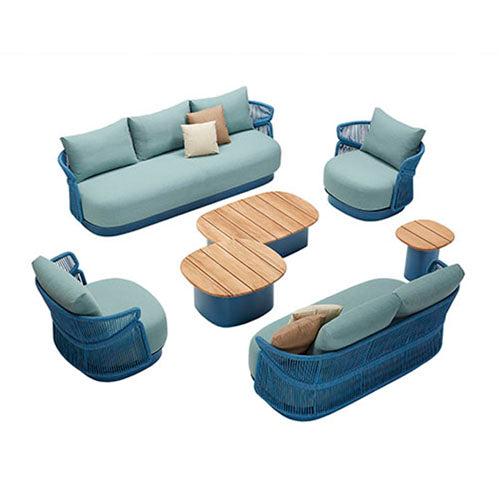 Outdoor Furniture Braided & Rope Sofa - Elysium 02