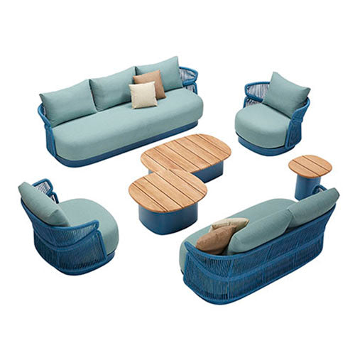 Outdoor Furniture Braided & Rope Sofa - Elysium 03