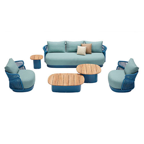 Outdoor Furniture Braided & Rope Sofa - Elysium 04