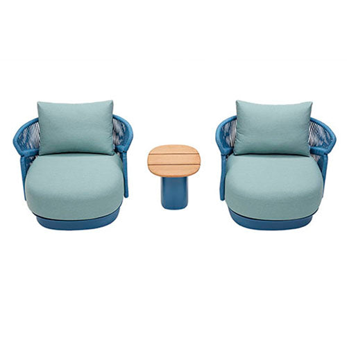 Outdoor Furniture Braided & Rope Sofa - Elysium 05