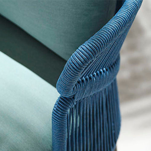 Outdoor Furniture Braided & Rope Sofa - Elysium 06