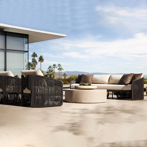 Outdoor Furniture Braided & Rope Sofa - Jubilation 10
