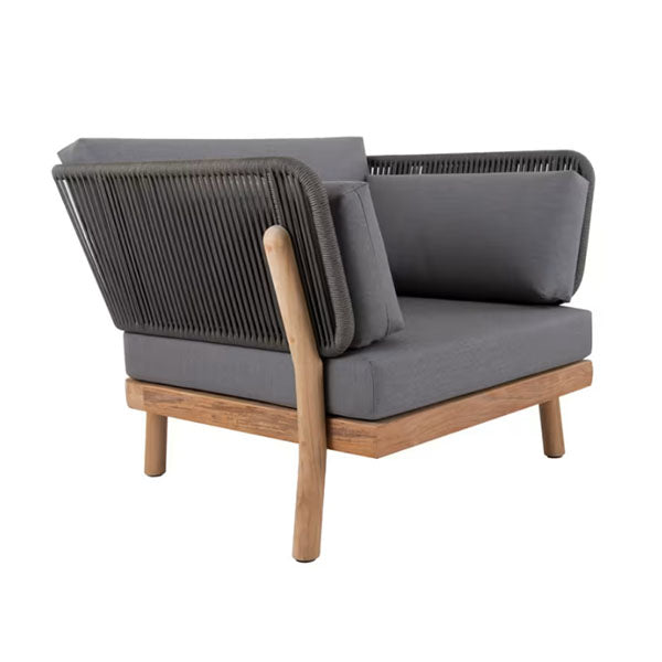 Outdoor Furniture Braided wooden Sofa- Ecoflair