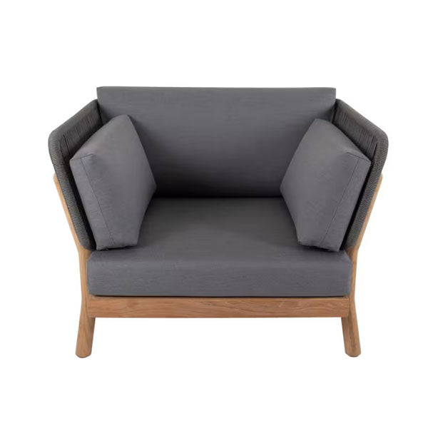 Outdoor Furniture Braided wooden Sofa- Ecoflair