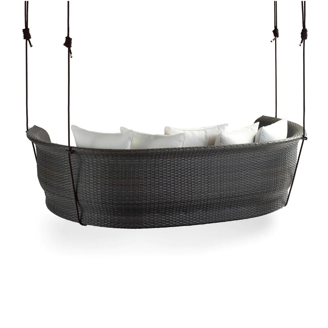 Outdoor Furniture Wicker Three Seater Swing – Haven