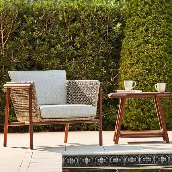 Outdoor Wicker and Alluminum Sofa- Beaumont Rattan