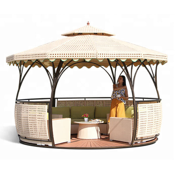 Outdoor Wicker Cabana & Gazebo - Nuvex Gazebo