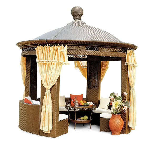 Outdoor Wicker Cabana & Gazebo - Urban Halo Gazebo