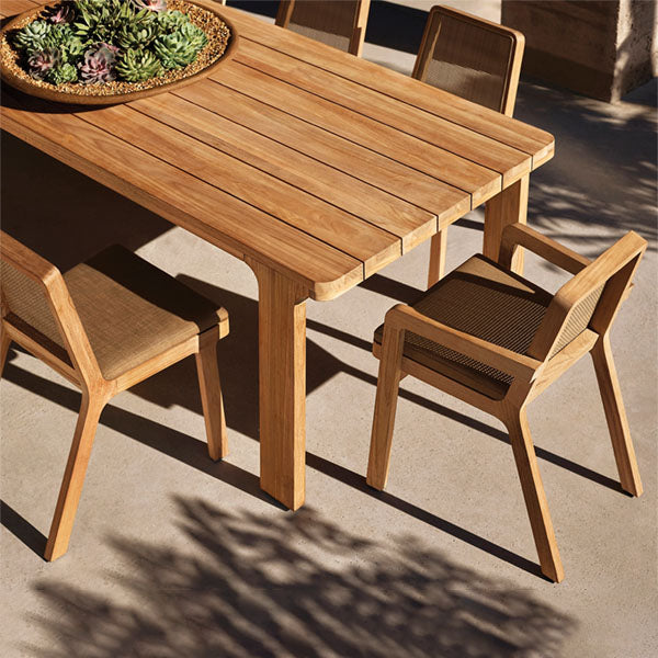 Outdoor Wood - Dining Set - Feast Bliss 15