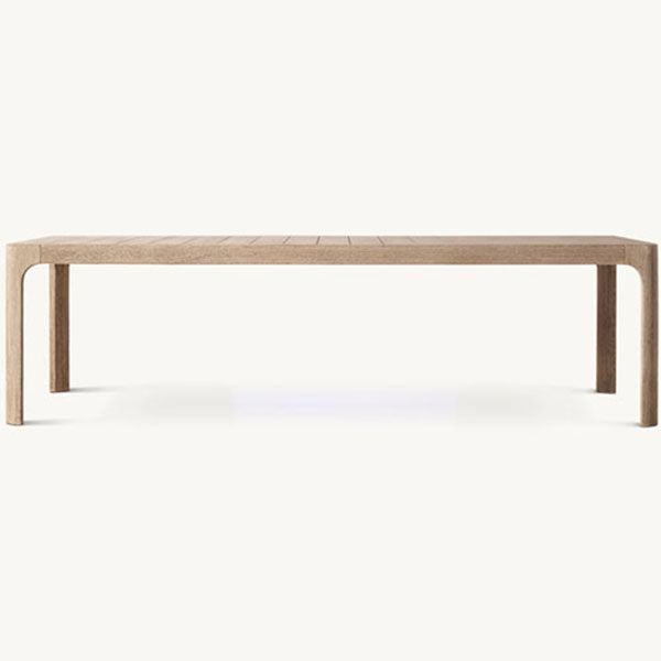 Outdoor Wood - Dining Set - Golden Ember 1