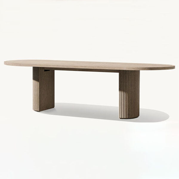 Outdoor Wood - Dining Set - Grand Oak