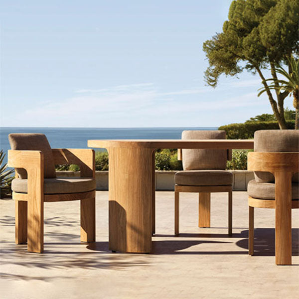 Outdoor Wood - Dining Set - HomeHarmony Style