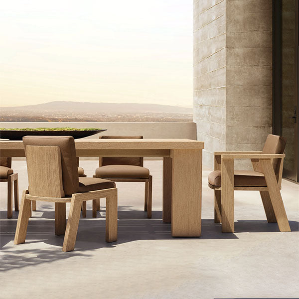 Outdoor Wood - Dining Set - Plated Perfection