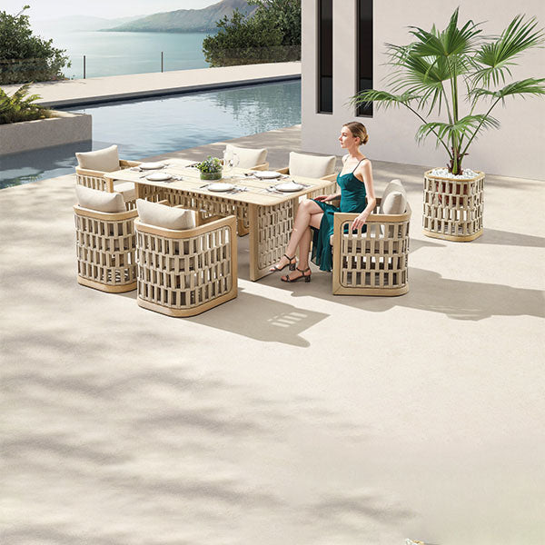 Outdoor Wood - Dining Set - Sereno Set