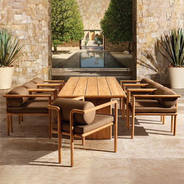 Outdoor Wood - Dining Set - Verdant Retreat