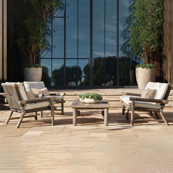 Outdoor Wood - Sofa Set -The Sunseeker