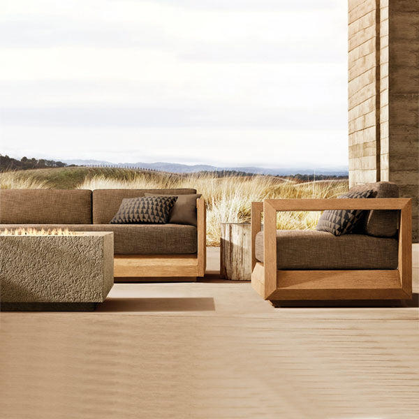 Outdoor Wood - Sofa Set - Dawn