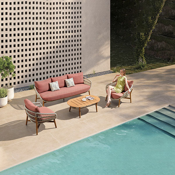 Outdoor Wood - Sofa Set - Divine Rest