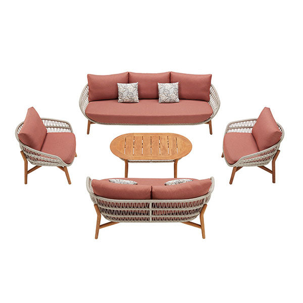 Outdoor Wood - Sofa Set - Divine Rest