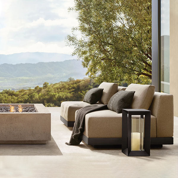 Outdoor Wood - Sofa Set - Driftwood Dine