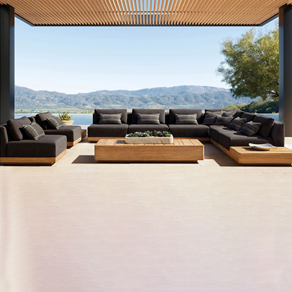 Outdoor Wood - Sofa Set - Dusk