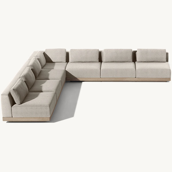 Outdoor Wood - Sofa Set - Dusk