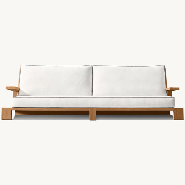 Outdoor Wood - Sofa Set - Macchiato 1