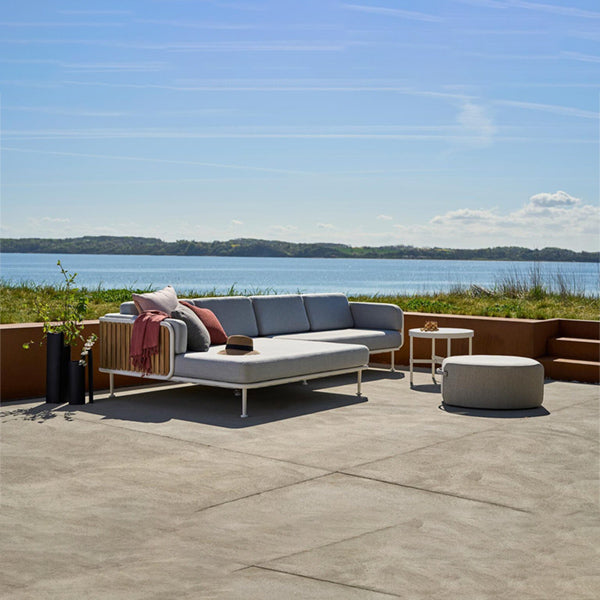 Outdoor Wood & Aluminum - Sofa Set -MetalHaus