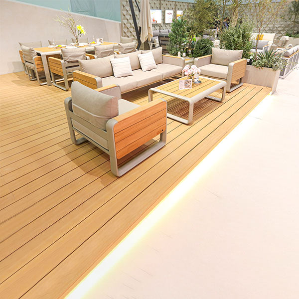 Outdoor Wood & Aluminum - Sofa Set - Velluto