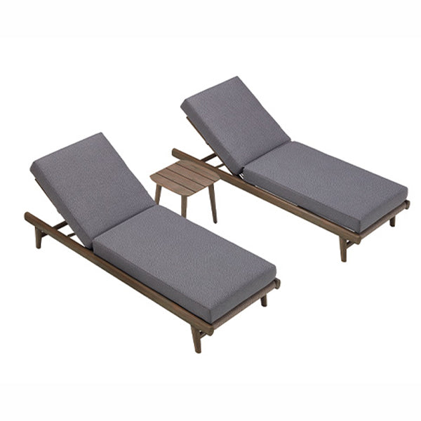 Outdoor Wooden - Sun Lounger -Tropical Haven 1