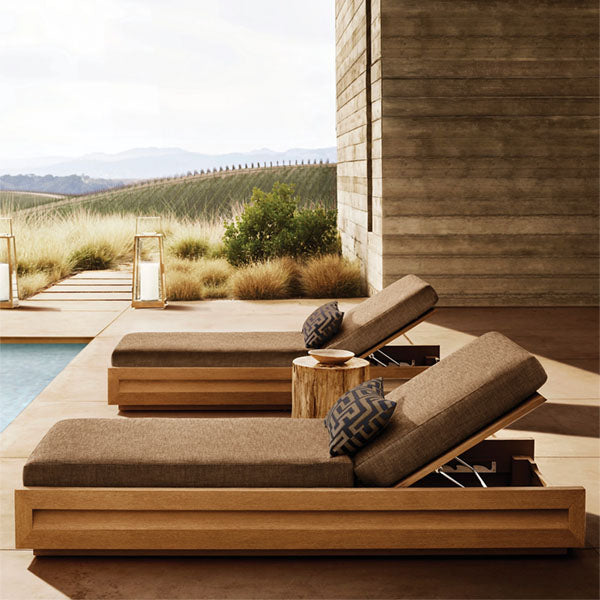 Outdoor Wooden - Sun Lounger - Dawn