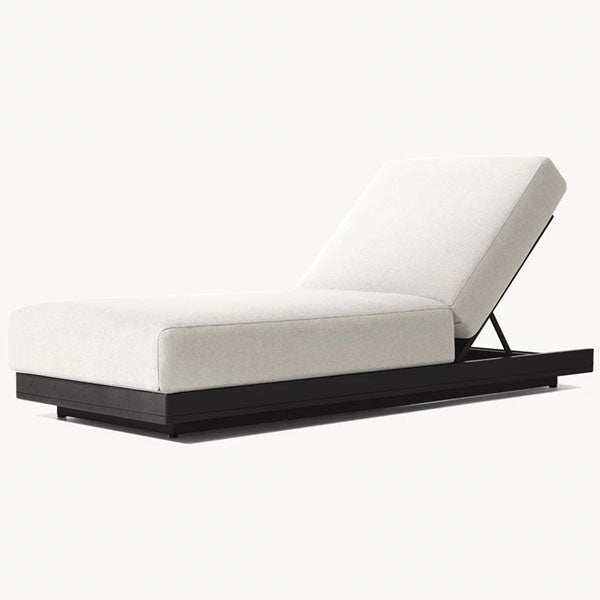 Outdoor Wooden - Sun Lounger - Driftwood Dine