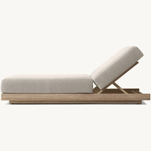 Outdoor Wooden - Sun Lounger - Dusk