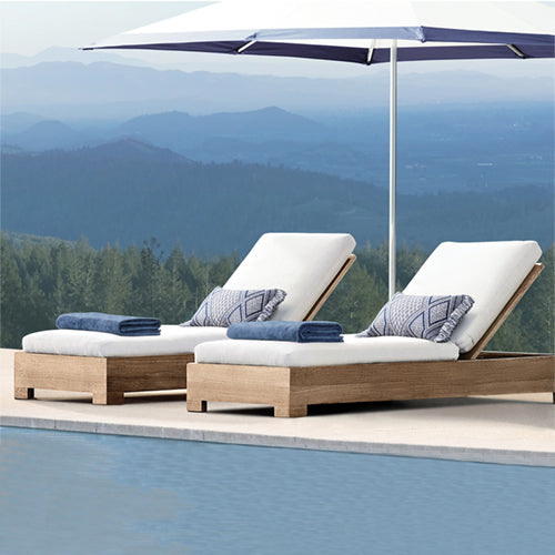 Outdoor Wooden - Sun Lounger - Intimacy 01