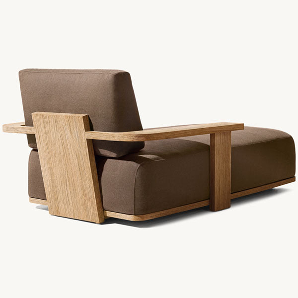 Outdoor Wooden - Sun Lounger - Plated Perfection 0