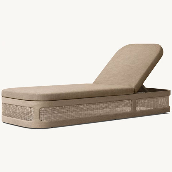 Outdoor Wooden - Sun Lounger - SunSerenity 1