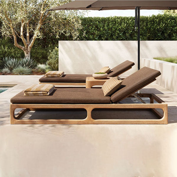 Outdoor Wooden - Sun Lounger - Sunset Dream