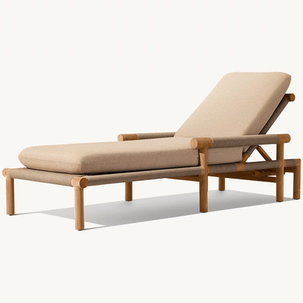 Outdoor Wooden - Sun Lounger - The Sunseeker