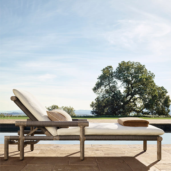 Outdoor Wooden - Sun Lounger - The Sunseeker