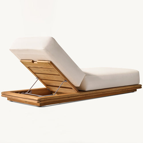 Outdoor Wooden - Sun Lounger - Zostera 01