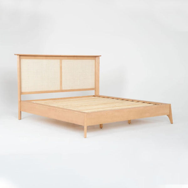 Wooden Cane & Rattan Furniture - Bed - Snuggly